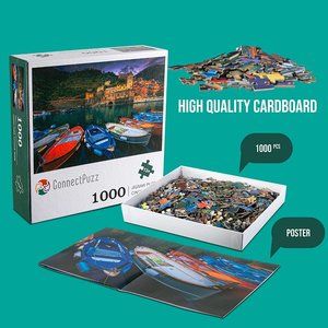 1000 Piece Puzzle - Boats